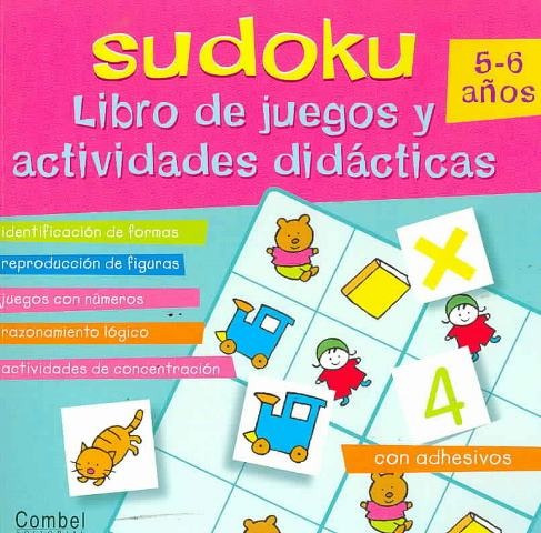 Sudoku 5-6 Años Libro De Juegos Y Actividades Didacticas