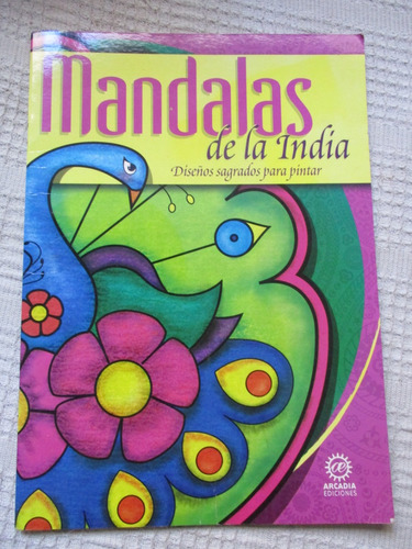 Rojas - Mandalas De La India. Diseños Sagrados Para Pintar