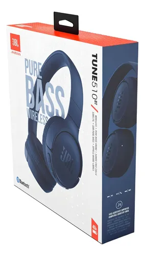 Jbl Tune 510bt: Audífonos Inalámbricos Con Sonido Purebass