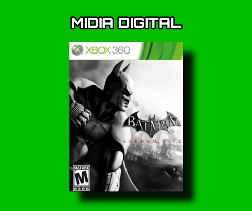 Batman Arkham City Para Xbox 360 Midia Digital