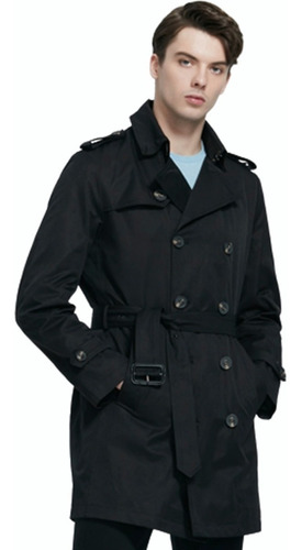 Sacos Gabardinas Con Cinto Largo Elegante Slim Trench Coat