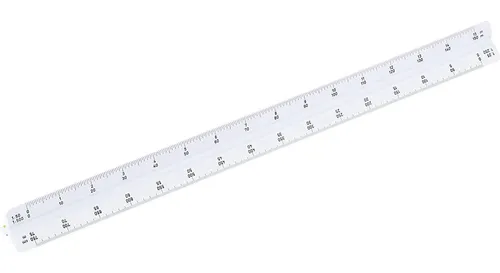 Regla Triangular Rotring, De Reducción, Para Topografía, T6
