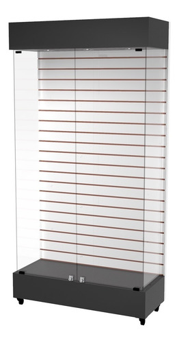 Vitrina Con Ranurado Para Exhibición 100x40x196cm