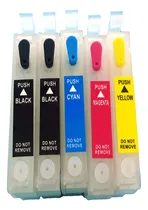 Comprar T1100   Cartuchos Rellenables Con Chip Reseteable Tipo Epson
