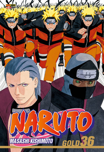 Naruto Gold Vol. 36, de Kishimoto, Masashi. Editora Panini Brasil LTDA, capa mole em português, 2018