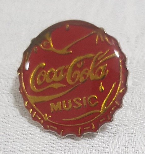 Pin Coca Cola Music De Coleccion G13