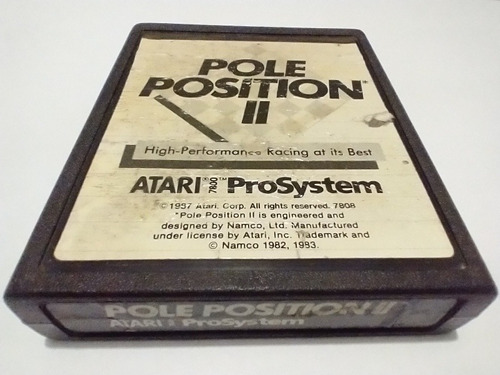 Pole Position Ii Atari 7800 1987 Cartucho Físico
