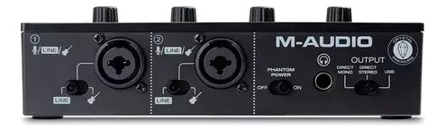 M-audio M-track Duo Interface Audio Usb Negro (Usado)