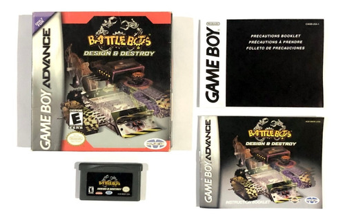 Battlebots Design & Destroy  Juego Original Game Boy Advance