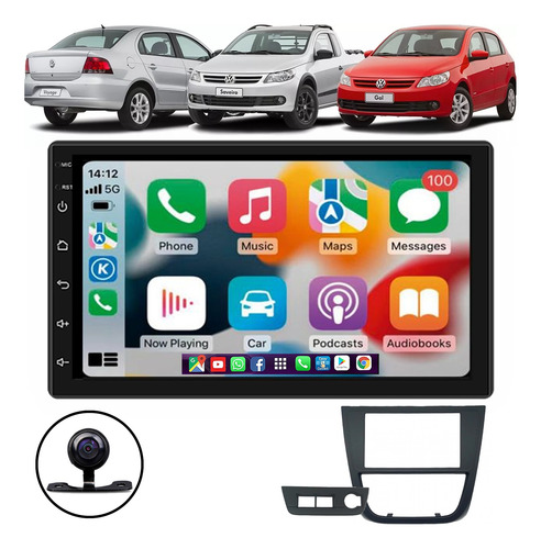 Multimidia Gol G5 Android 13 Android Auto Car Play Gps Moldu