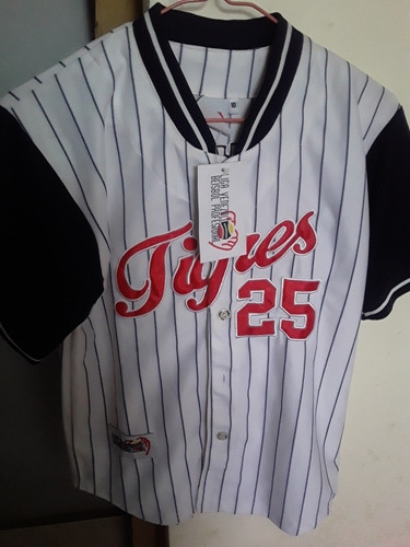 Imagen 1 de 3 de Franela Liga Venezolana Beisbol Profesional Tigres25,talla10