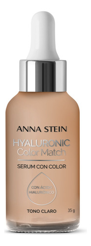 Sérum Faciál  Hyaluronic Color Match Anna Stein Tono Claro