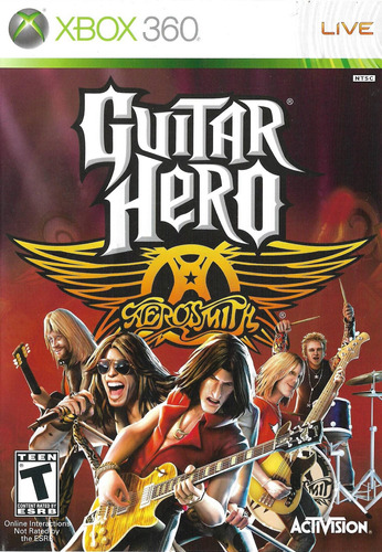 Guitar Hero Aerosmith Para Xbox 360