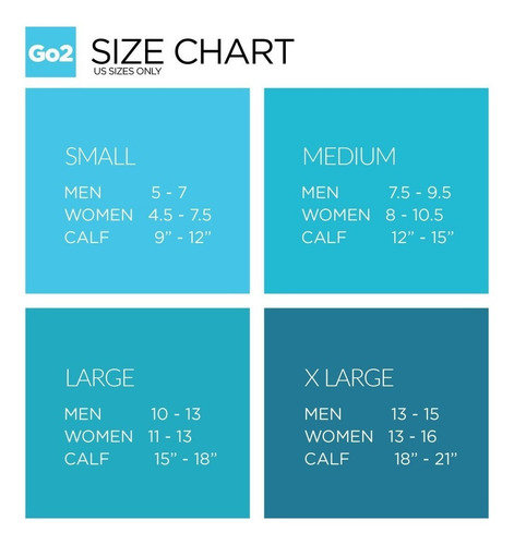 Go2 Calcetines De Compresión Para Las Mujeres Y Calcetines D