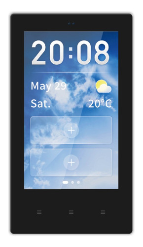 Panel De Control Touch Smart Wi-fi + Gateway Zigbee