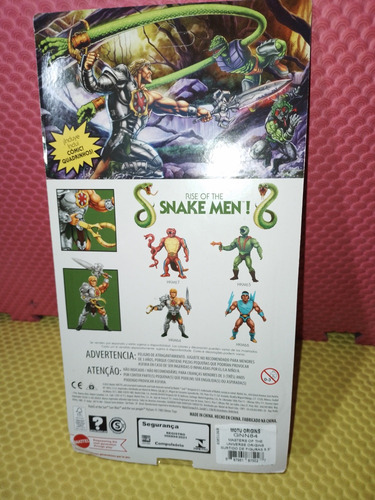 Snake Armor He-man Masters Of The Universe Origins Mattel (Usado)