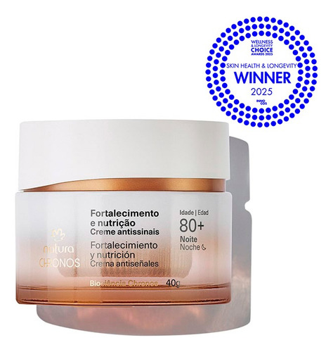 Natura Chronos Crema Antiseñales 80+ Noche Bella.morgana Todo Tipo De Piel Noche