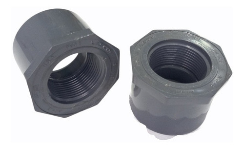 Reducción Mixta 2'' X 1-1/2'' Cédula 80 Cementar X Rosca