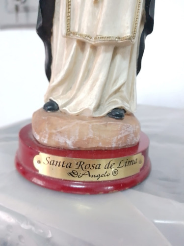 Estatuilla Santa Rosa De Lima Di Angelo Excelente Estado (Usado)