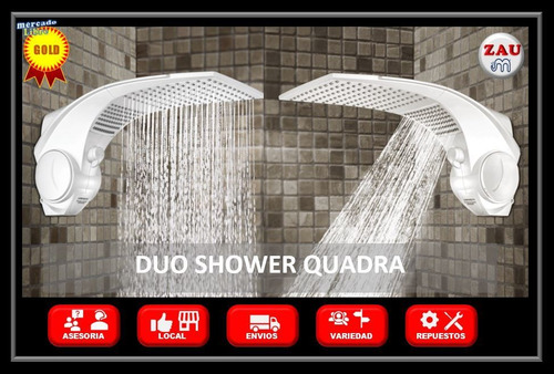 Imagen 5 de 5 de Ducha Eléctrica Duo Shower Lorenzetti Blanca 110 V ( 220 )
