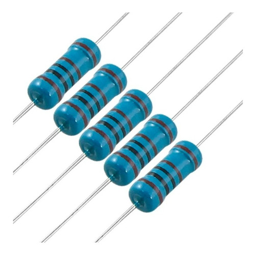 Kit 10 X Resistor 1k Ohm 1/4w 1% Projetos Arduino Pic