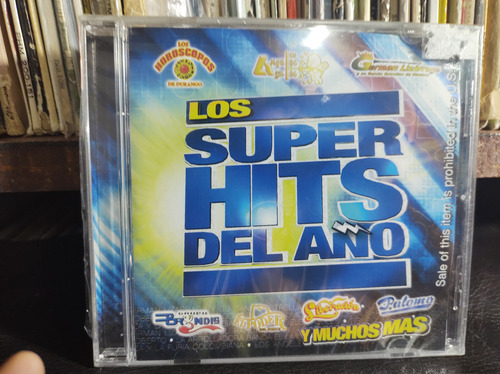 Los Super Hits Del Año Brindis, Liberación Cd Original #30