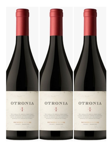 Caja X3 Otronia I Pinot Noir Vino Organico Chubut Patagonia