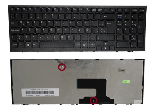 Teclado Sony Vaio Vpc-ee Pcg-61611 Pcg-71911u Pcg-71913l