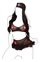 Comprar Lingerie Sexy Fantasia Enfermeira Emergencia Doutora Sensual