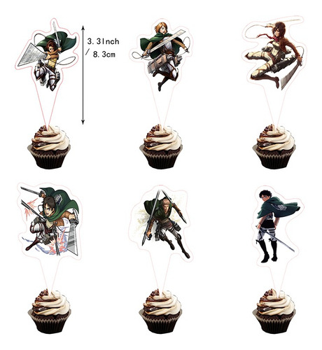 Globos De Cumpleaños Decoración Attack On Titan Temática