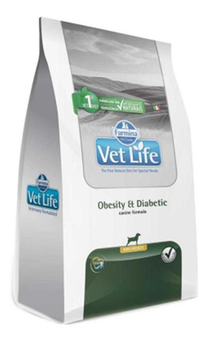 Ração Vet Farmina Canine Obesity E Diabetic 10,1kg