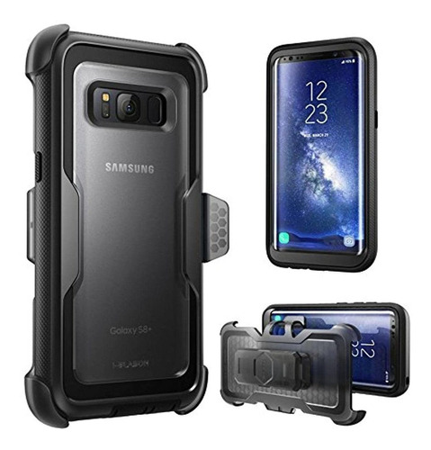 Funda Para Samsung Galaxy S8 Plus, Negro/resistente/soporte