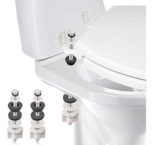 Kit De Pernos De Bisagra De Asiento De Inodoro Universa...