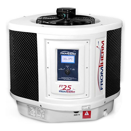 Trocador De Calor Aquecedor Piscina Fromtherm Ft25 (touch)