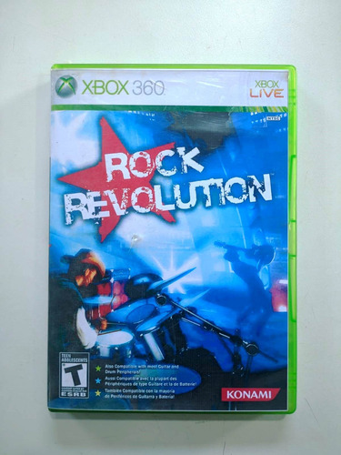 Jogo Para Xbox 360 Rock Revolution (usado) (Usado)