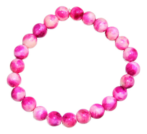 1 Pulsera Piedra Jade Multicolor 8 Mm Nr.44
