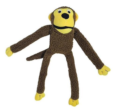 Brinquedo  Pelucia C/apito Para Caes Macaco Grande Jambo