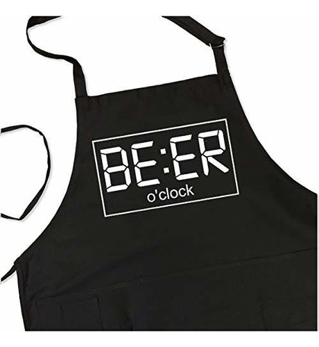 Apronmen - Beer O'clock Apron - 1 Size Fits All Chef 4 