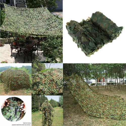 Red De Camuflaje De 9.8x16.4ft (3 X 5 Metros)