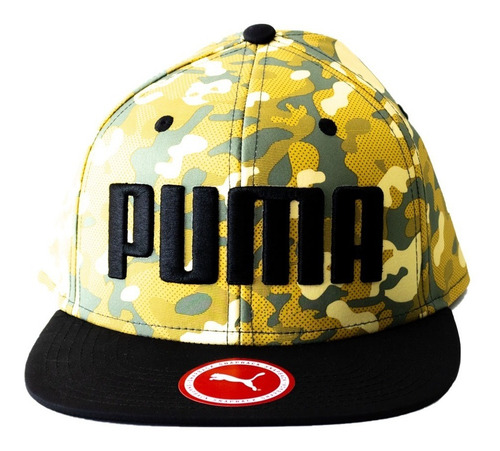 Imagen 1 de 4 de Gorra Puma Flatbrim Cap Camo Camuflada Hombre