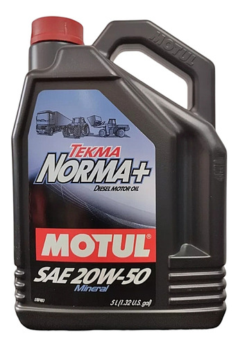 Aceite 20w50 Mineral Motores A Gasolina Y Diesel Motul 5lt