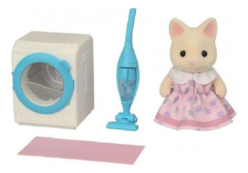 Sylvanian Families Conjunto Lavagem E Limpeza - Epoch 5775