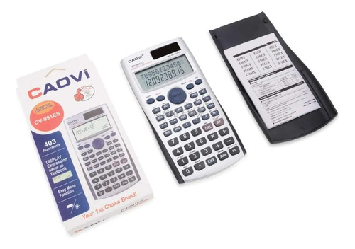 Calculadora Cientifica Calculador Portátil 403 Funciones