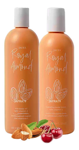 Royal Almond Set Aceite De Almendras Y Crema De Almendras Almendras