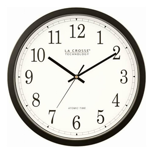 La Crosse Technology Wt-3143a-int 14-inch Atomic Wall Clock,