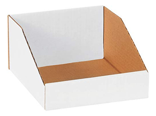 Open Top Bin Boxes, 8  X 9  X 4-1/2 , Oyster White, 50/...