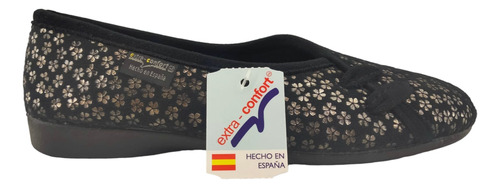 Pantuflas Españolas Extra Confort Mod. 2495 Para Dama 