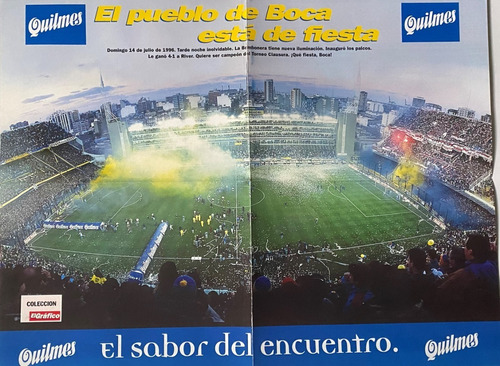 Poster Bombonera Cancha De Boca Argentina El Gráfico, Ez3