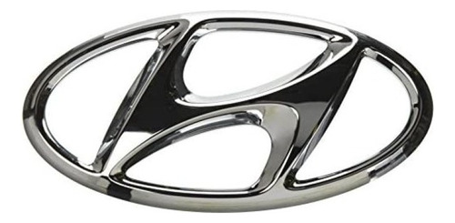 Imagen 1 de 8 de Emblema Símbolo Delantero Para Hyundai Santa Fe 2013 2017