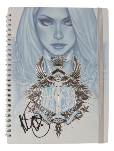 Mark Brooks Little Book White Sketchbook Autografiado Conque